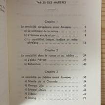 【仏語洋書】ジャン＝ジャック・ルソーと18世紀末の文学的感性 / Charles Dedeyan（著）_画像2