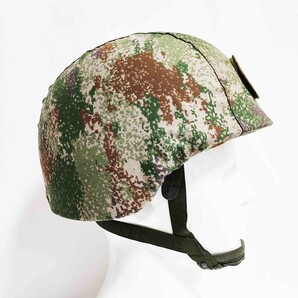 【Yes.Sir shop】 中国軍 中国人民解放軍 星空林地迷彩 訓練用 ヘルメット 帽章なし 新品未使用の画像4