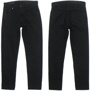 MINEDENIM スリムテーパード オリジナルブラックデニムパンツ 5 スキニージーンズ 102 N.SLIM TAPERED OWS 黒 FPKH102NST マインデニム