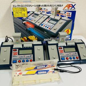 【☆極美品☆】TOMY AFX EL CONTROL STATION コントロールステーション 4002 (ミニカー HOスケール 昭和レトロ トミー 4001)