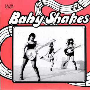 即決 新品 BABY SHAKES - WITH YOU AROUND 黒盤/ ニューヨークッ子　ベイビッ娘 POWERPOP