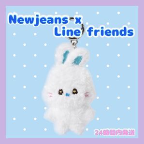 Newjeans バニニ ホワイト　ヘリン　公式　ラインフレンズ