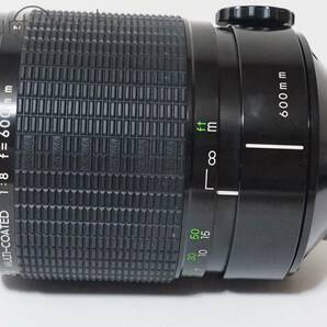 ★実用美品★ SIGMA シグマ MIRROR-TELEPHOTO 600mm F8 ★完動品★ 前キャップ、フード付 #i3894の画像5