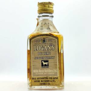 特級 LOGAN'S DE LUXE SPECIAL SCOTCH WHISKY　43度　48ml【ローガン デラックス White Horse Distillers Ltd.】