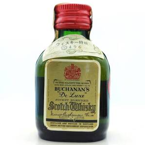 【全国送料無料】特級 BUCHANAN'S De Luxe FINEST BLENDED Scotch Whisky 43度 48ml【ブキャナンズ デラックス ファイネスト】