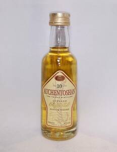 【全国送料無料】AUCHENTOSHAN 10years old LOWLAND Single Malt Scotch Whisky オーヘントッシャン10年　40度　50ml