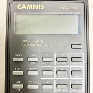 ★CAMNIS/カムニス マルチバンド ハンディトランシーバー HSC-010/広帯域受信機/ヴィンテージ/動作未確認/現状品の画像7