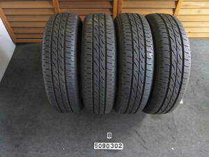 G614-2 ②★夏★2020年製★165/65R15 81S BRIDGESTONE NEXTRY 4本セット★タフト ソリオ