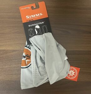 希少 日本未入荷 Simms Sungaiter Sterling シムス サン・ゲイター ネックゲイター ネックゲーター フェイスマスク 日焼け グレー