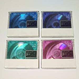 【新品MDディスク】AXIA MD-im COLOR SERIES 80分 4枚 未開封品 綺麗 希少　☆☆☆