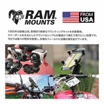 送料無料★RAM MOUNTS(ラムマウント) マウント部 カメラマウント(小ベース有り) ブラック RAP-B-366U_画像4