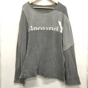 【Ground Y】グラウンドワイ★スウェット トレーナー サイズ3 GK-T17-802 Yohji Yamamoto★ヨウジヤマモト09