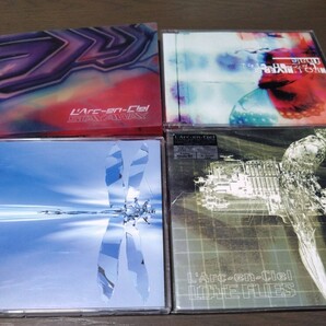 【送料込み】L'Arc～en～Ciel「Pieces」「STAYAWAY」「LOVE FLIES」「NEOUNIVERSE」4枚セット