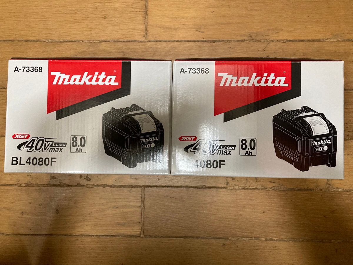 makita マキタ 40Vmax BL4080F リチウムバッテリー 新品 4個セット