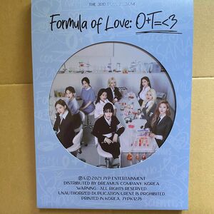 formula of love twice アルバムカバー　ツウィ