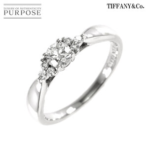 ティファニー TIFFANY&Co. セブンストーン 3号 リング ダイヤ Pt プラチナ 指輪 Ring 90195107