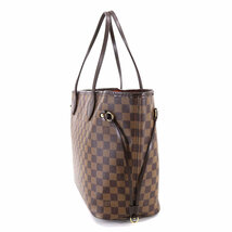 ルイ ヴィトン LOUIS VUITTON ダミエ ネヴァーフル MM トート バッグ エベヌ スリーズ N51105 ブラウン 90205827_画像3