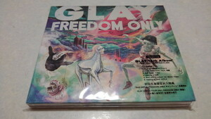 ▲　GLAY グレイ　初回限定 CD＋DVD　【　FREEDOM ONLY 】　美品♪