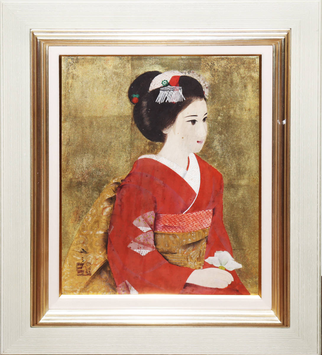 美人画 中村貞以の値段と価格推移は?|9件の売買データから美人画