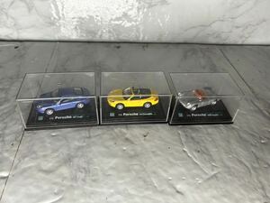 [3 pcs. set ]HONGWELL Hongwell 1/72 PORSCHE Porsche 911 Convertible 911 Coup 550A Spyder