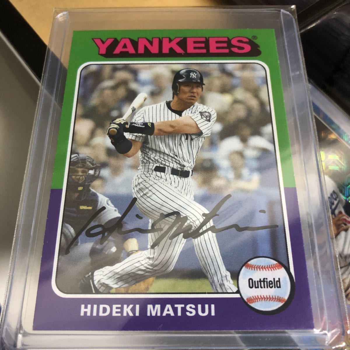 Yahoo!オークション  松井秀喜 カードTopps シングルカードの