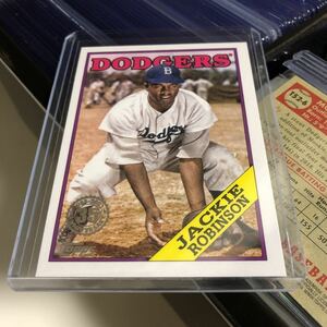 Jackie Robinson 2023 Topps Series 1 #T88-44 1988 Topps Baseball Brooklyn Dodgers