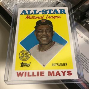 2023 Topps Series 2 Baseball Willie Mays Card #88AS-38 Insert Giants. 1965 NL LEADERS HOME RUNS