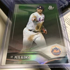 2021 Bowman Platinum Pete Alonso #48 New York Mets Topps