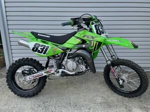 ★2022モデル　カワサキ　KX65 走行わずか約2時間弱　極上品　モトクロス　ワンオーナー★