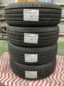 ヨコハマ アドバン デシベル V552 205/60R16 2022年式　4本セット 未使用品　ヴォクシー　ノア　ステップワゴン　プリウスアルファ