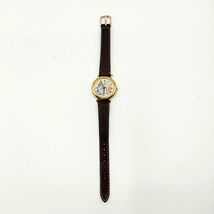 【電池切れ】SEIKO セイコー ALBA アルバ クォーツ 腕時計 白文字盤 ピーターラビット レザーベルト レディース V701-6E60_画像7