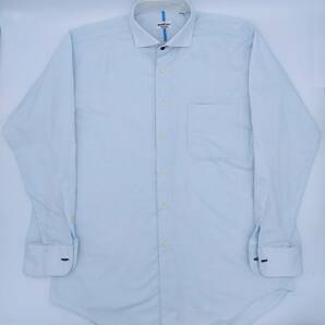 RoyalCrew ホリゾンタルカラー 形態安定 長袖ワイシャツ L 41-84 カッターウェイ の画像1