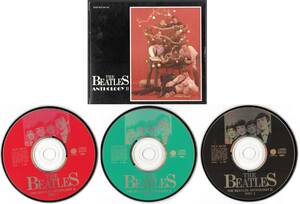 3CD【 (テイチク) BEATLES ANTHOLOGY ２ (スリップケース付き) JAPAN 1991年製】Beatles ビートルズ