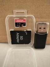 大容量1TB　マイクロSDカード　microSDカード　SDXC　アダプター　USBカードリーダー付き_画像2