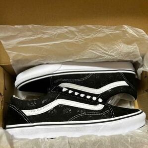 【送料無料】新品・未使用 VANS ホームシック衛星 ツアー中 BUMP OF CHICKEN old skool 27.5 ブラックの画像2