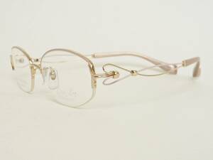 新品 シャルマン ラインアート メガネ XL1418 BE ドルチェ コレクション エクセレンスチタン メガネフレーム 正規品 日本製