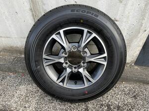 【美品】純正アルミホイール　スペアタイヤ　ハイエース 200系　195/80R15 107/105 ブリヂストン