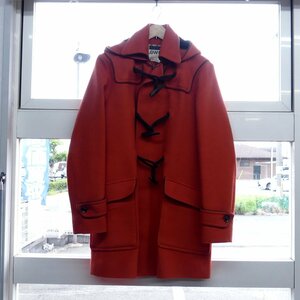 BARNEYS NEWYORK Slowgun SLOW GUN wool duffle coat orange series size 3 men's outer USED /2309C