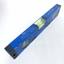 シンワ マグネット付き 水平器 測定器 測量 ブルー 300mm USED /2309C_画像4