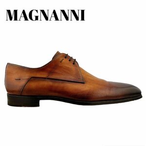 MAGNANNI 革靴 マグナーニ サイズ38 ブラウン メンズ ビジネス 本革