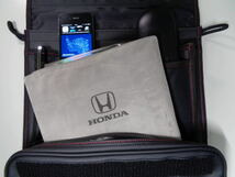 Honda S2000 AP1 AP2 シート バックバッグ 【C/#Ｂｒ ブラック×ステッチ・レッド】 純正 access type s seat back pocket 08u13s2a100f_画像6