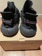 美品　yeezy boost 350 v2イージーブースト adidas 黒 BLACK アディダス　27.5cm_画像4