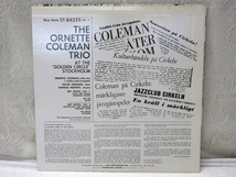 09F044 BLUE NOTE ブルーノート [BST84225] THE ORNETTE COLEMAN TRIO Vol.2 長期保管品 現状 1点限り 売り切り_画像2