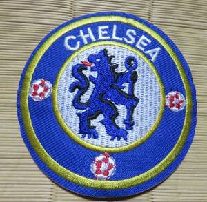 青黄CS円型◆新品チェルシー・フットボール・クラブChelsea FC　プレミアリーグ　サッカー刺繍ワッペン激渋◆イングランド　プレミアリーグ