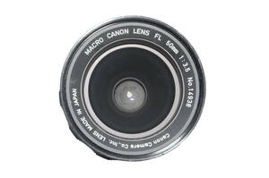 ★動作品★CANON FL 50mm F3.5 macro#5094