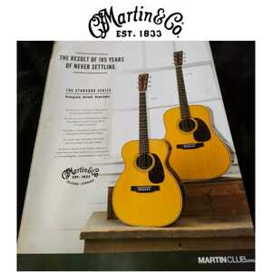 MARTIN GUITAR club CATALOGUE マーチン ギター カタログ Japan Standard Authentic d 18 28 41 45 Acoustic Gibson Epiphone Fender