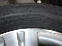 2021年製 2本イボ残り！9.5分山 YZ ★ アルファード純正　グッドイヤー Efficient Grip【 16 × 6.5J +39 114.3 205/65R16 】4本★ho1190_画像3