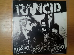 RANCID ランシド / RADIO RADIO RADIO　７インチレコード 名盤　パンク　PUNK　中古盤