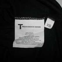 ゆうパケット送料込・即決!ティーバイアレキサンダーワン T by Alexanderwang レディース・薄手の黒タンクトップ・サイズXS・USEDです_画像5