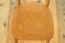 在庫5 TON チェコ チェア 椅子 ダイニングチェア ベントウッド 木製 ナチュラル 1脚/ヴィンテージ英国アンティーク/NIT05022_画像6
